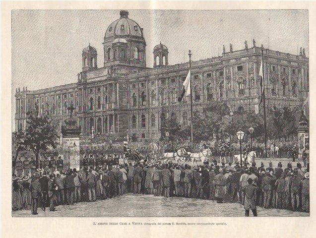 L’arrivo dello Czar a Vienna