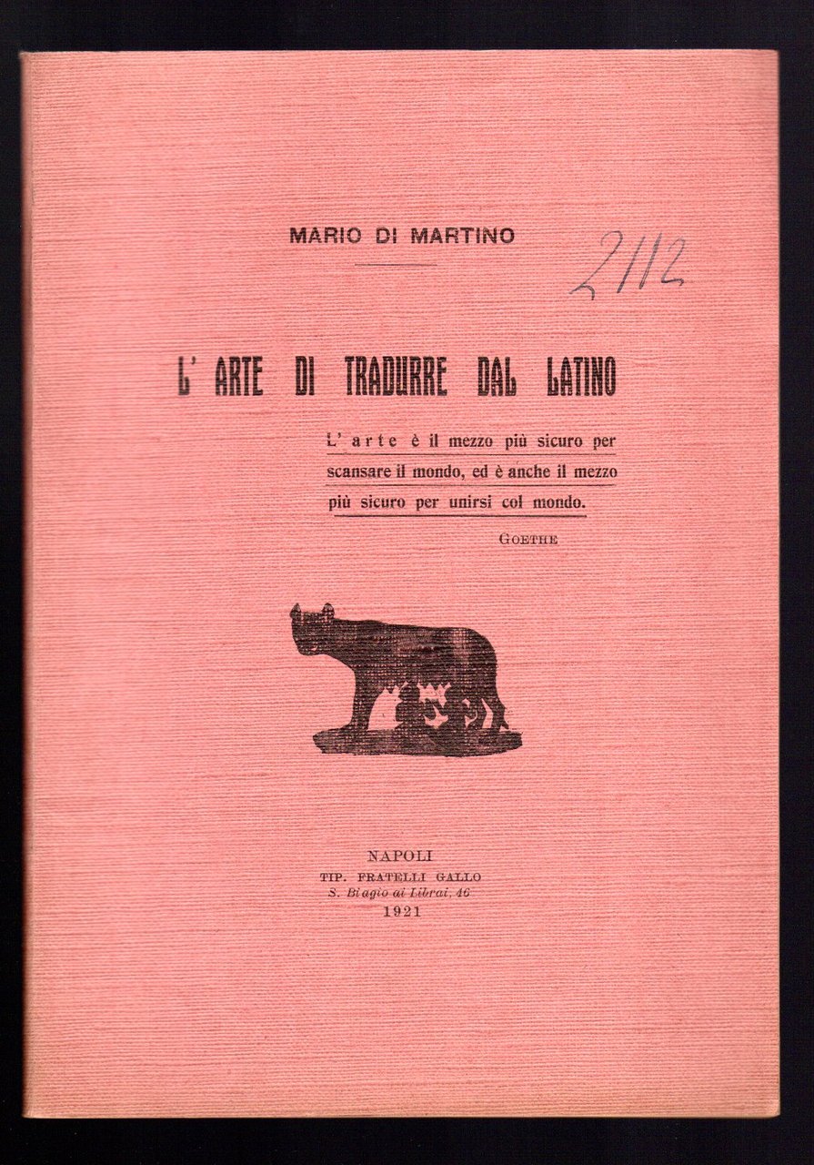 L'arte di tradurre dal latino
