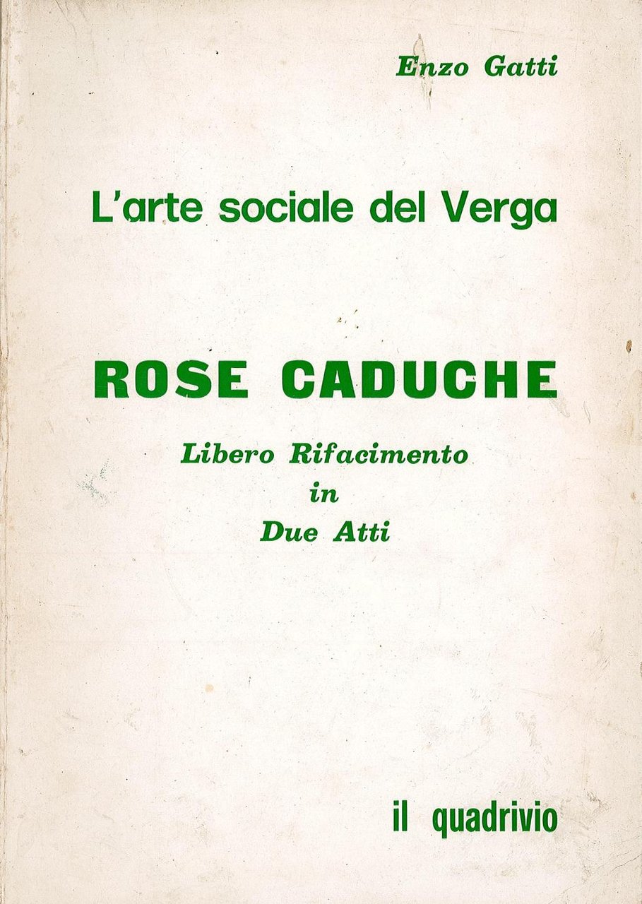 L’arte sociale del Verga
