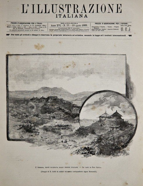 L'Asmara, testè occupata dalle truppe italiane / Le case di …