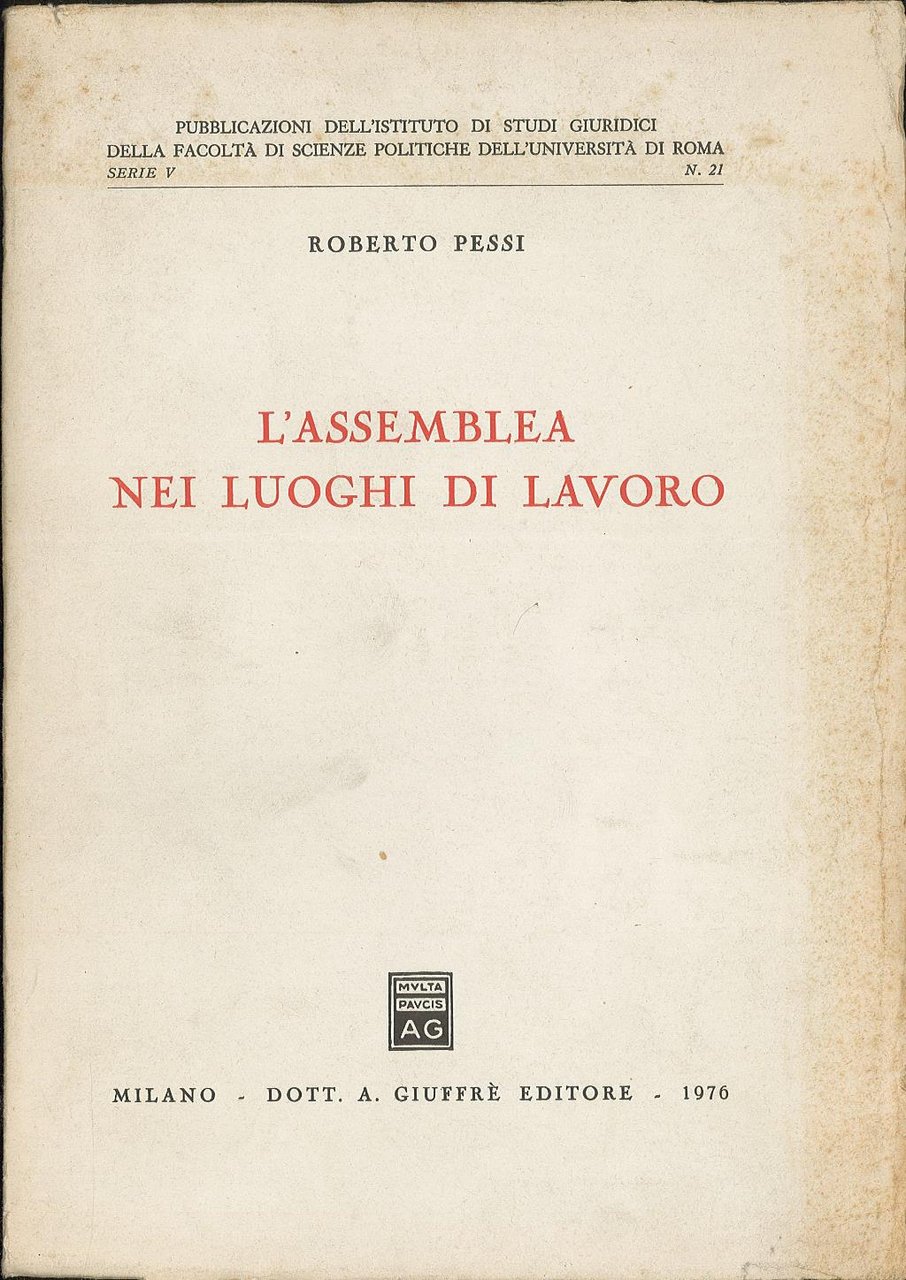 L'assemblea nei luoghi di lavoro