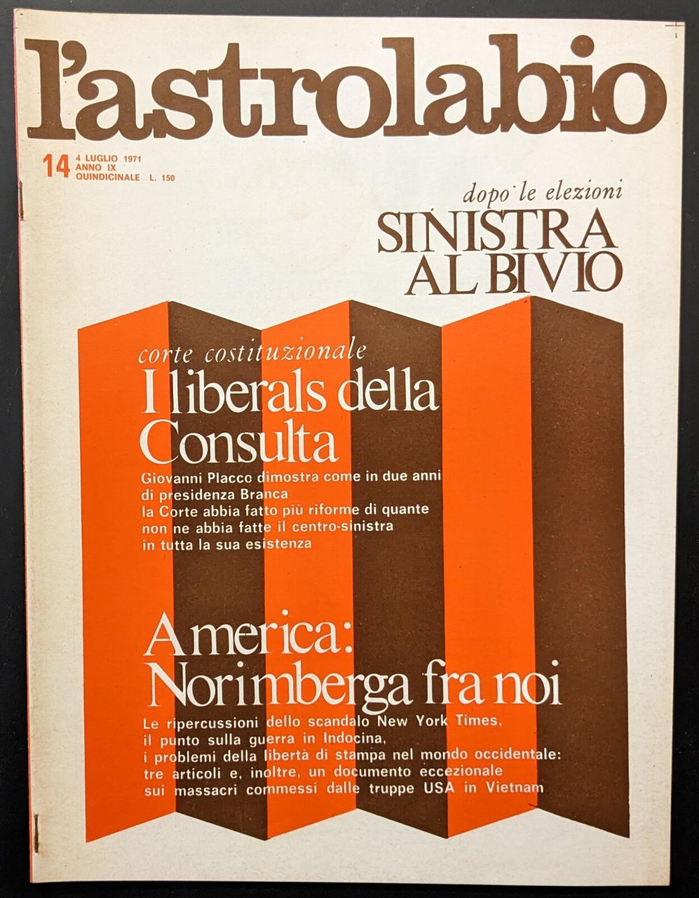 L'astrolabio 14 | Immagine principale