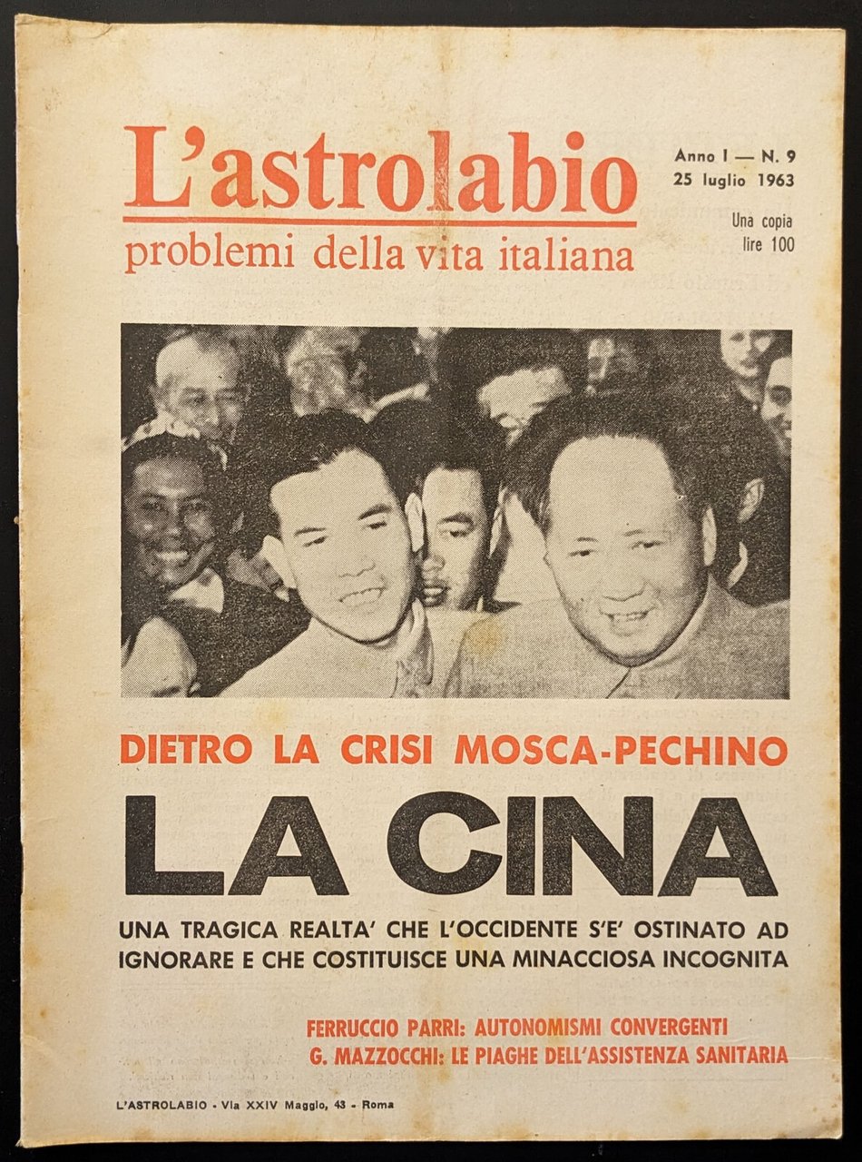 L'astrolabio 9 | Immagine principale