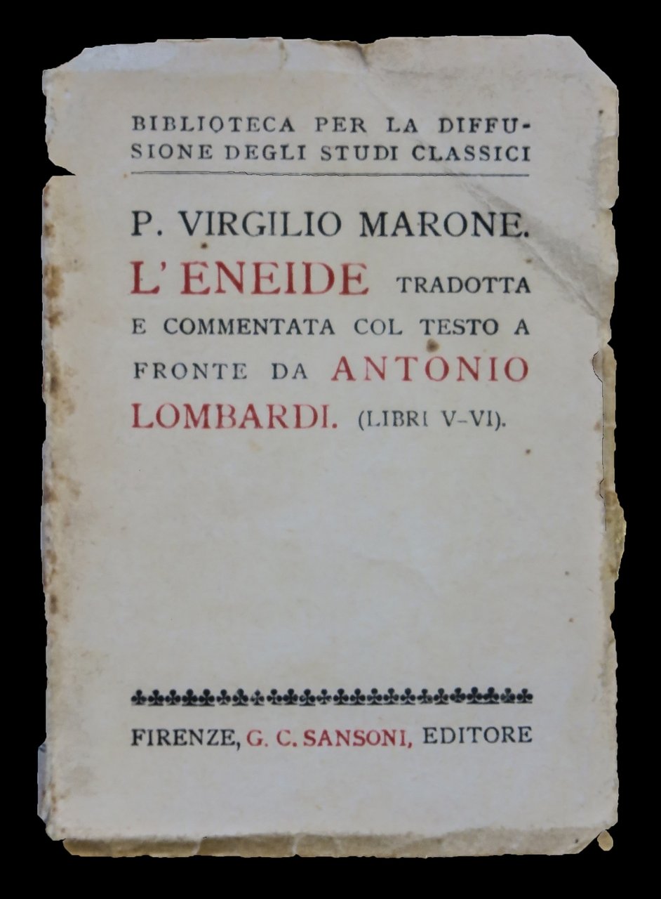 L'Eneide (libri V-VI)