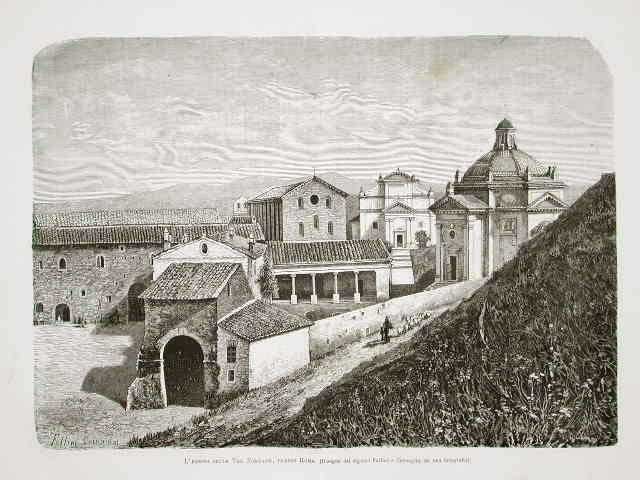 L'eremo delle Tre Fontane, presso Roma