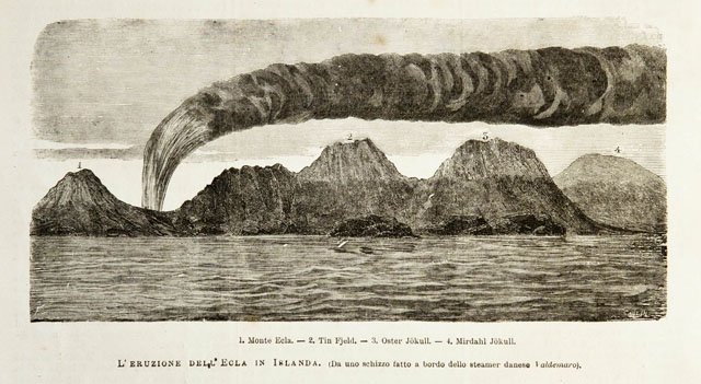 L’eruzione dell’Ecla in Islanda