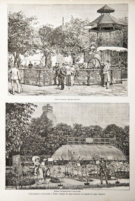 L’Esposizione di orticoltura a Torino