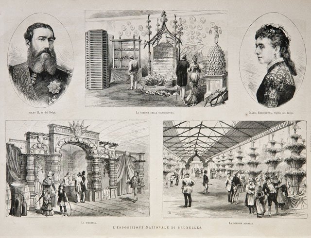 L’Esposizione nazionale di Bruxelles / Leopoldo II, re dei Belgi …