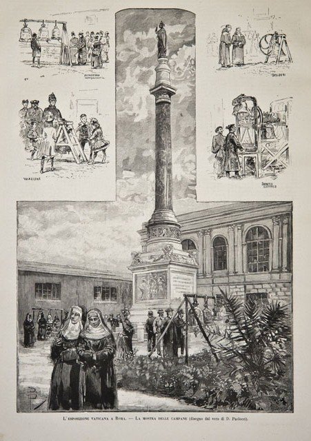 L'esposizione vaticana a Roma.- La mostra delle campane