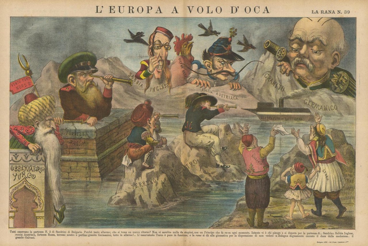 L'Europa a volo d'oca