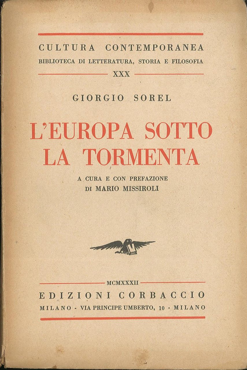 L'Europa sotto la tormenta