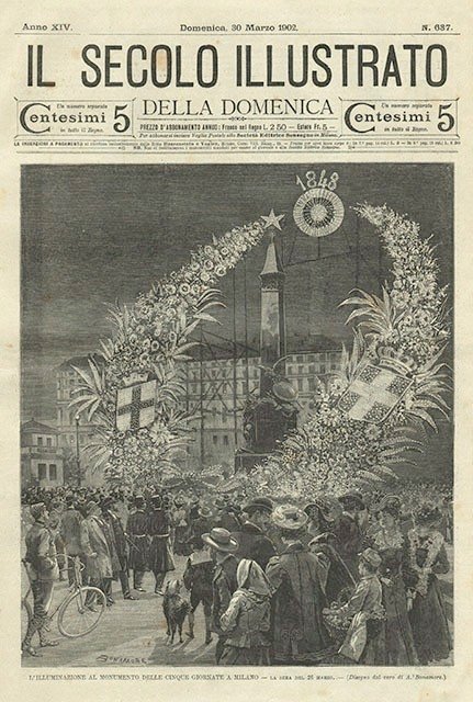 L’illuminazione al monumento delle Cinque Giornate a Milano - La …