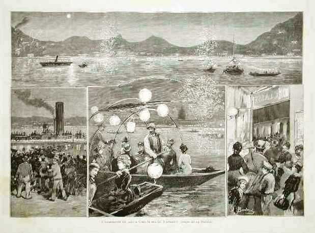 L'illuminazione sul Lago di Como . | Immagine principale