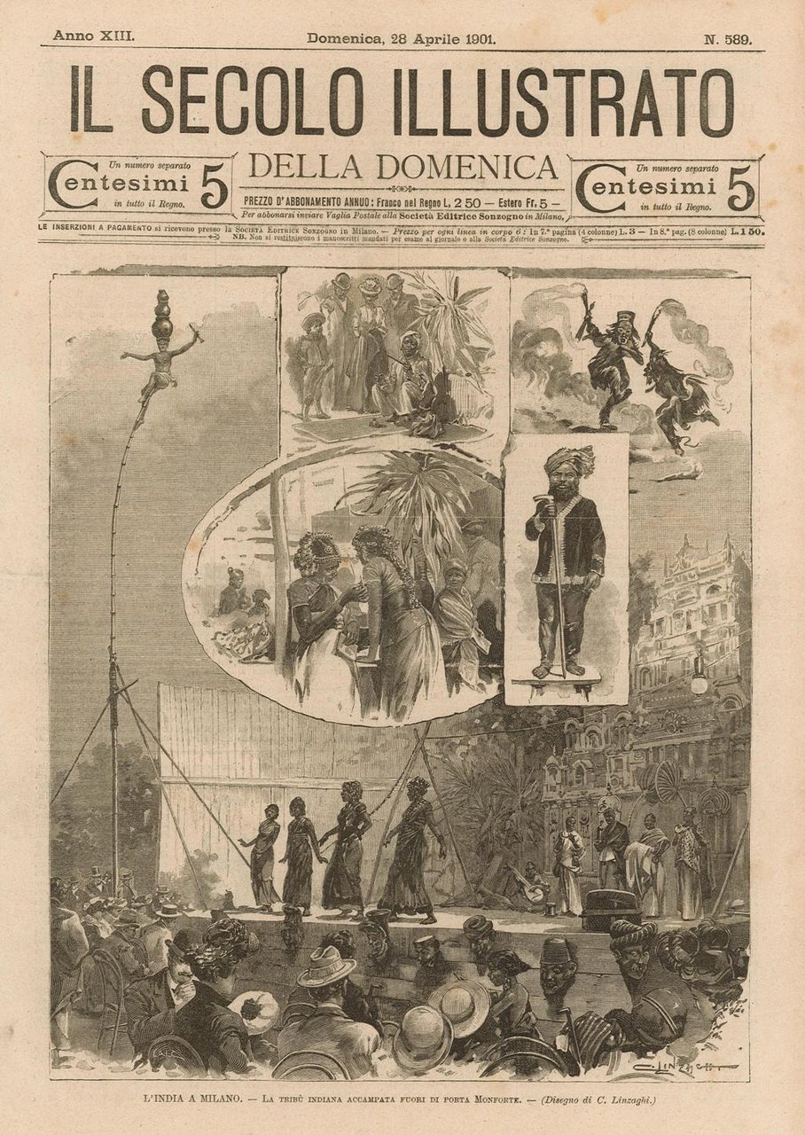 L’India a Milano - La tribù indiana accampata fuori di …