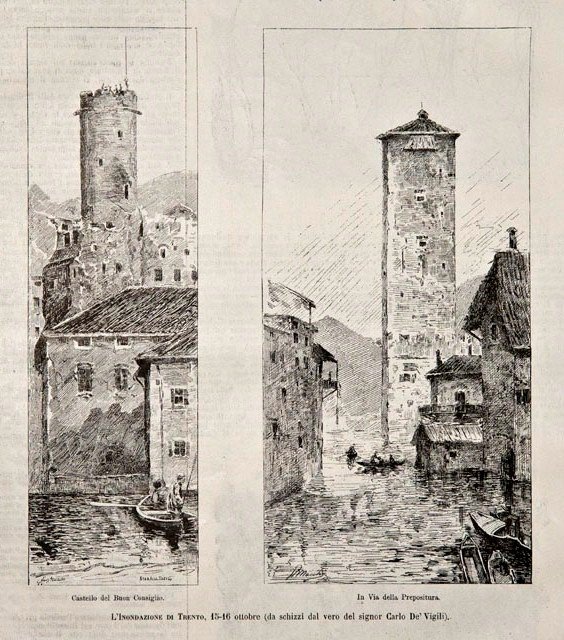 L'Inondazione di Trento, 15-16 ottobre