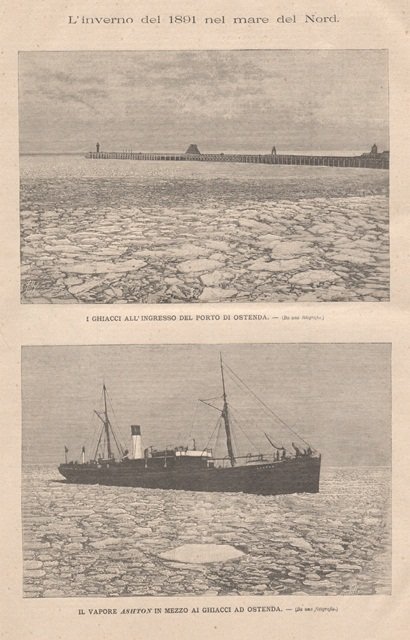 L’inverno del 1891 nel mare del Nord - I ghiacci …