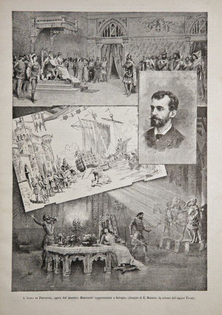 L'Isora di Provenza, opera del maestro Mancinelli rappresentata a Bologna