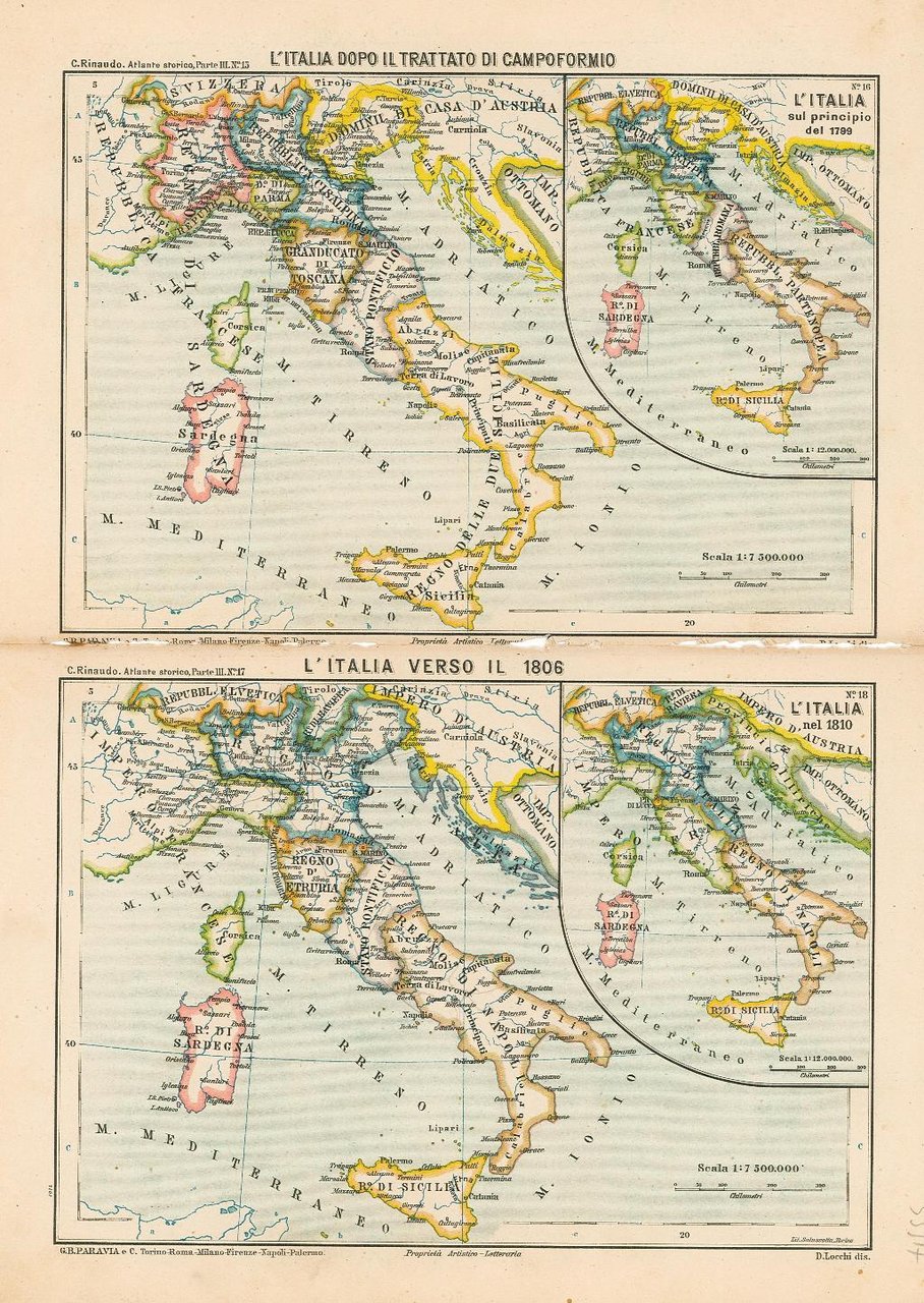L'Italia dopom il trattato di Campoformio - L'Italia verso il …