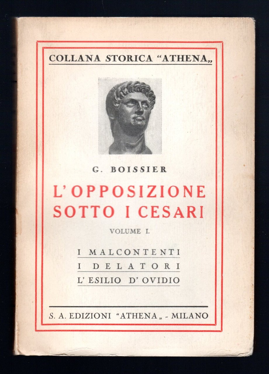 L'opposizione sotto i Cesari Volume I. I malcontenti i delatori … | Immagine principale