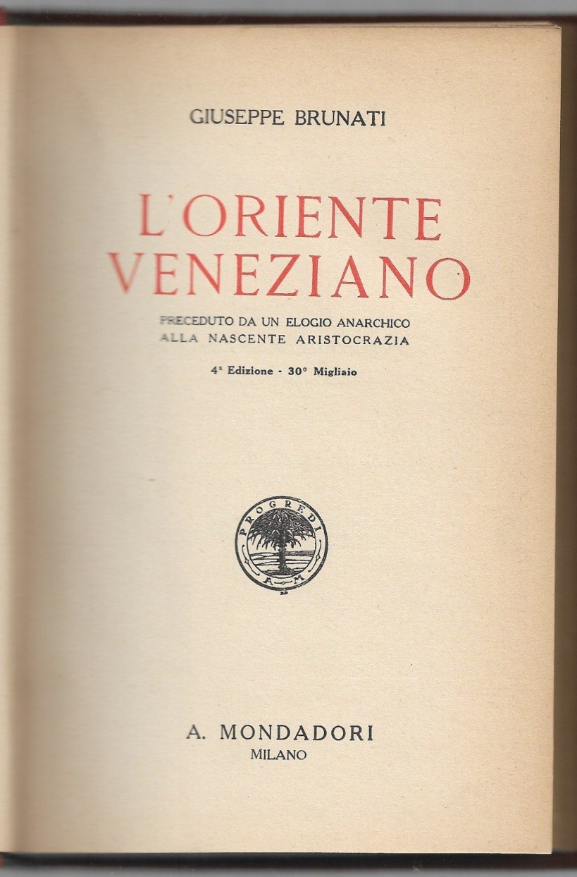 L’Oriente Veneziano