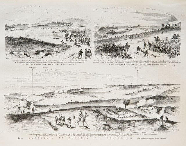 La Battaglia di Plewna, l’11 settembre.- I Rumeni ed i …