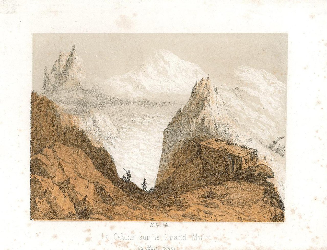 La Cabine sur le Grand Mullet au Mont Blanc