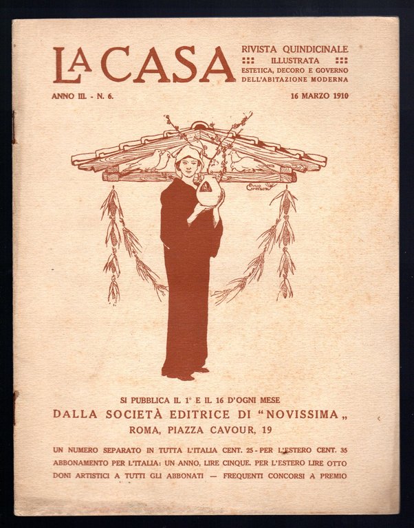 La Casa - Rivista quindicinale illustrata - Estetica, decoro e … | Immagine Gallery 1