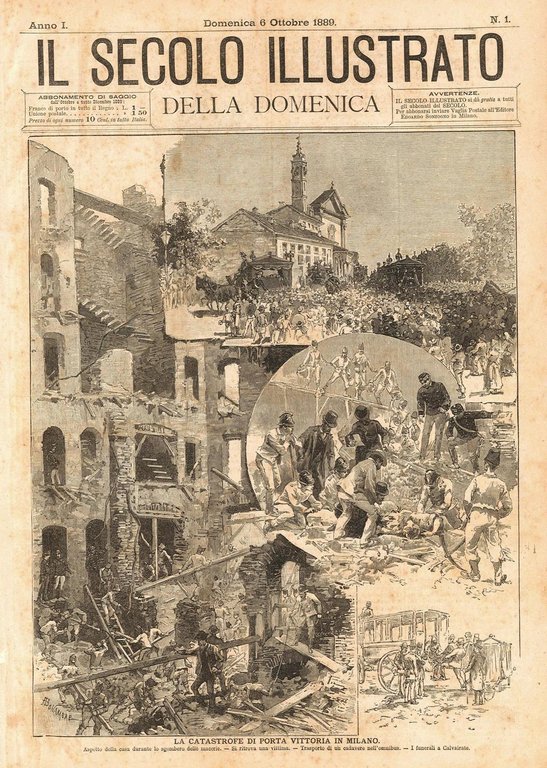 La catastrofe di Porta Vittoria a Milano
