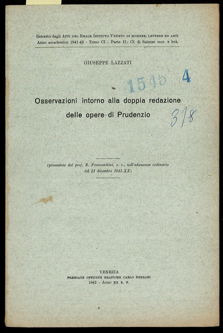 La Celebrazione Bimillenaria di Virgilio