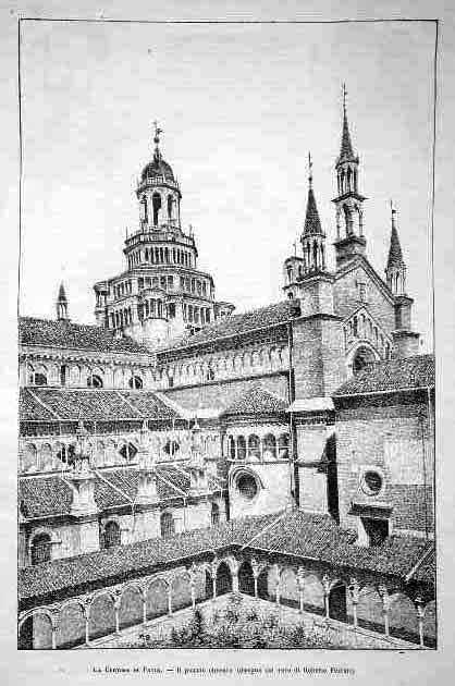 La Certosa di Pavia - Il piccolo chiostro