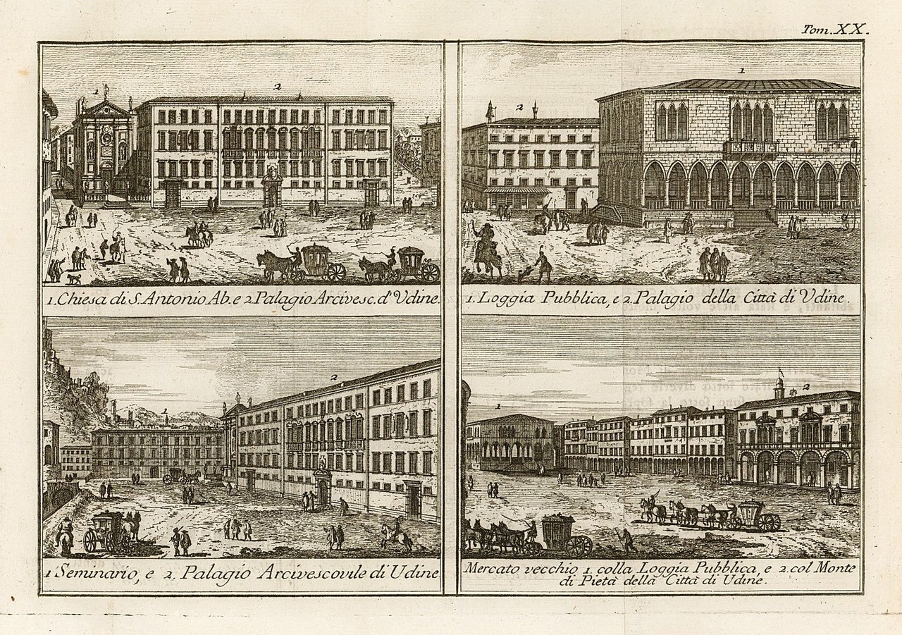 La Chiesa di S. Antonio A. e Palagio arcivesc. - …