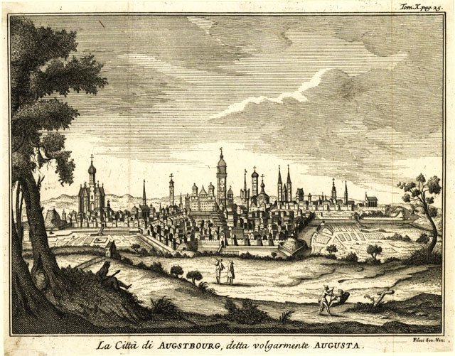 La città di Augustbourg, detta volgarmente Augusta
