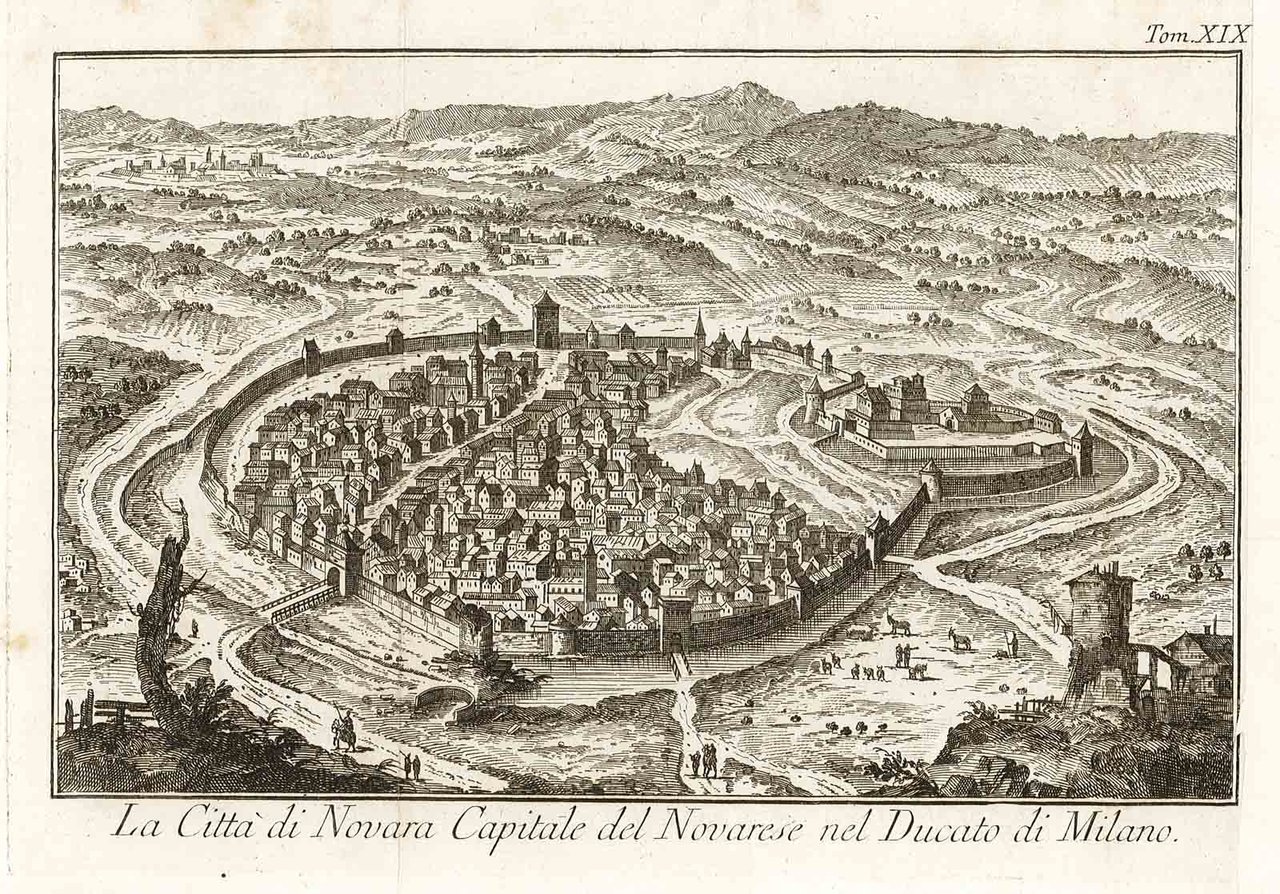 La città di Novara, Capitale del Novarese nel Ducato di …