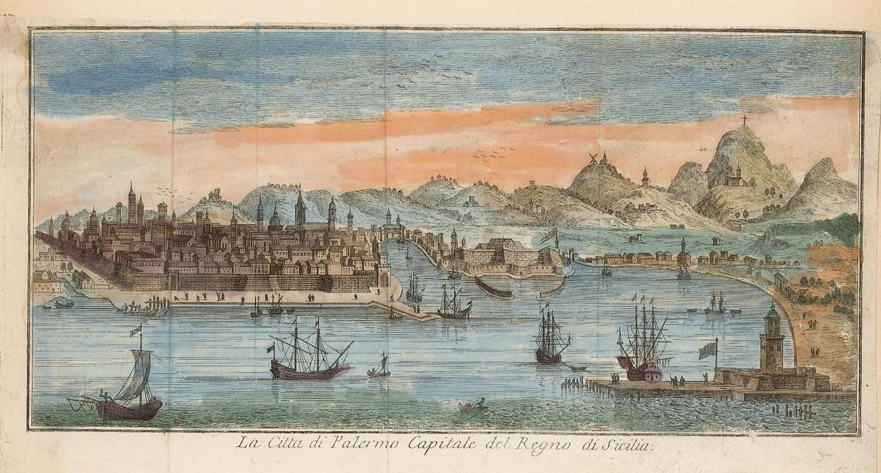 La Città di Palermo, Capitale del Regno di Sicilia.