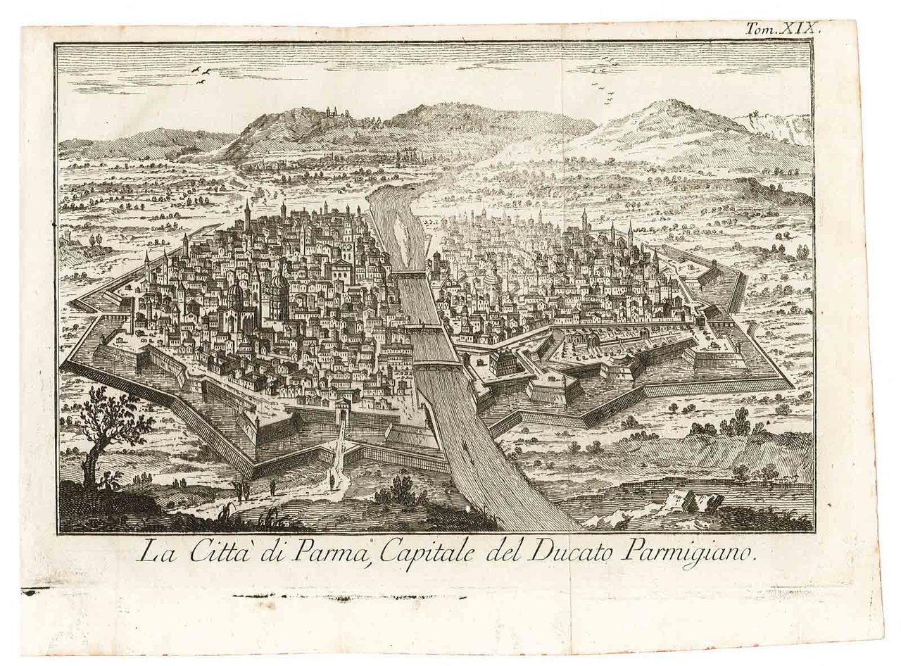 La città di Parma, Capitale del Ducato Parmigiano