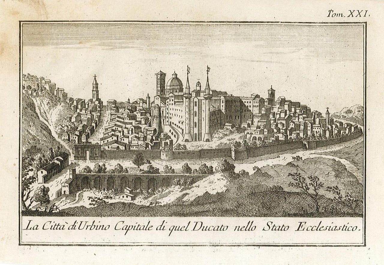 La Città di Urbino, Capitale di quel Ducato nello Stato …