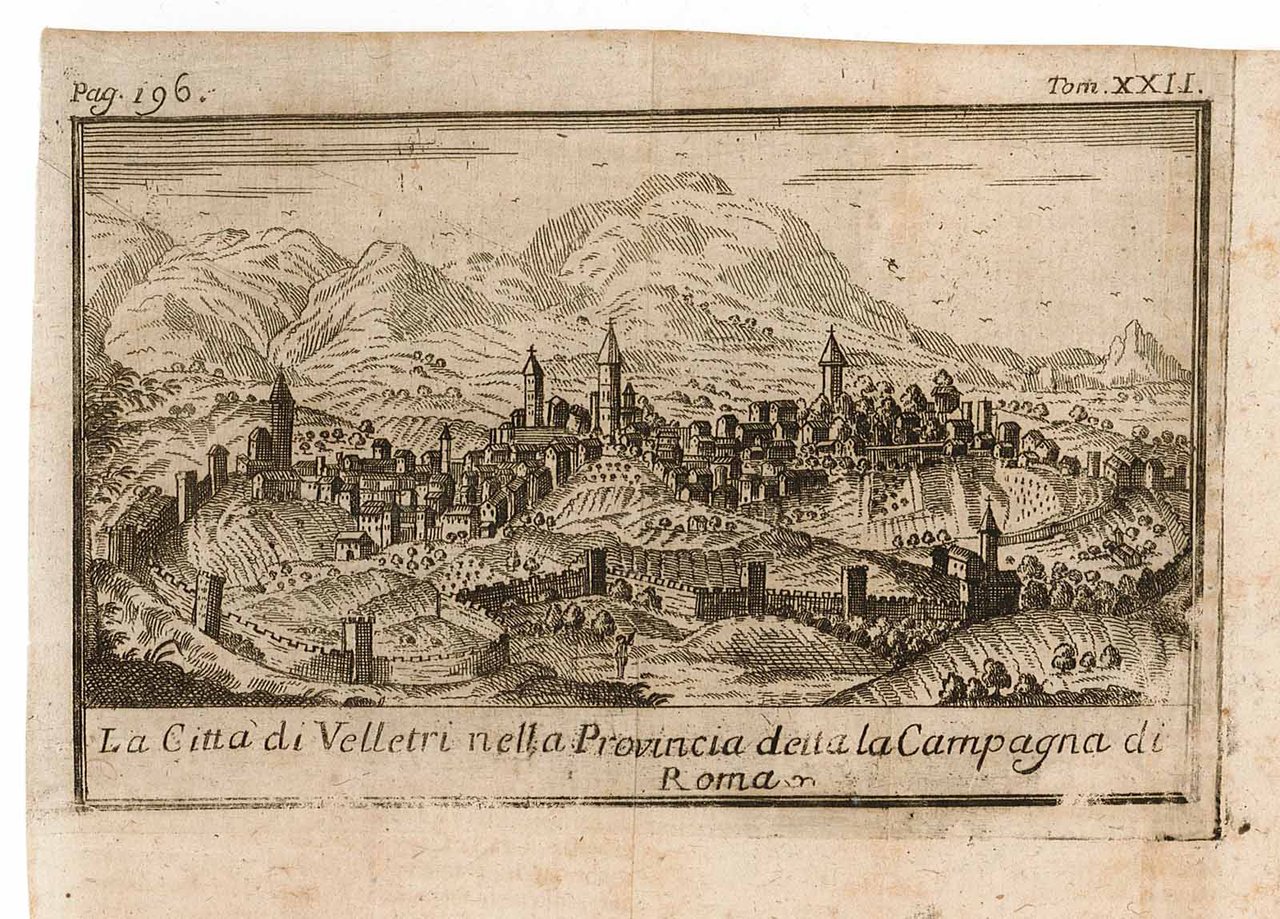 La Città di Velletri nella Provincia detta la Campagna di …