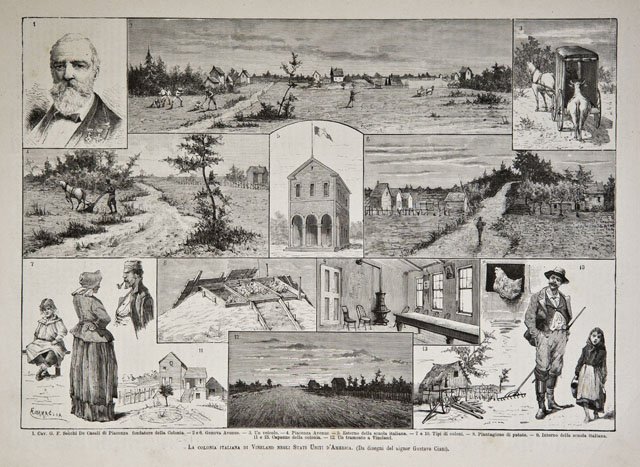 La colonia italiana di Vineland negli Stati Uniti d’America