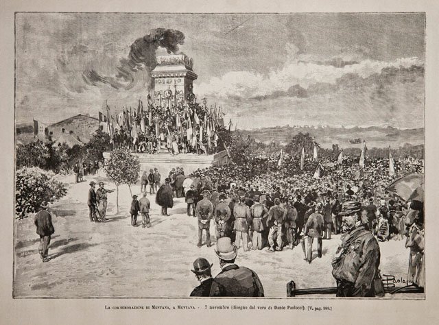 La commemorazione di Mentana, a Mentana / 7 novembre