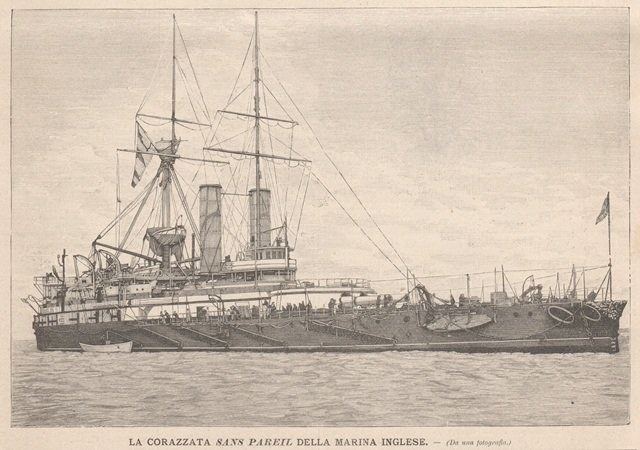 La Corazzata Sans Pareil della Marina Inglese