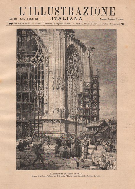 La costruzione del Duomo di Milano