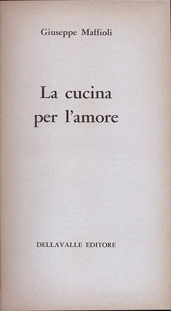 La cucina per l’amore