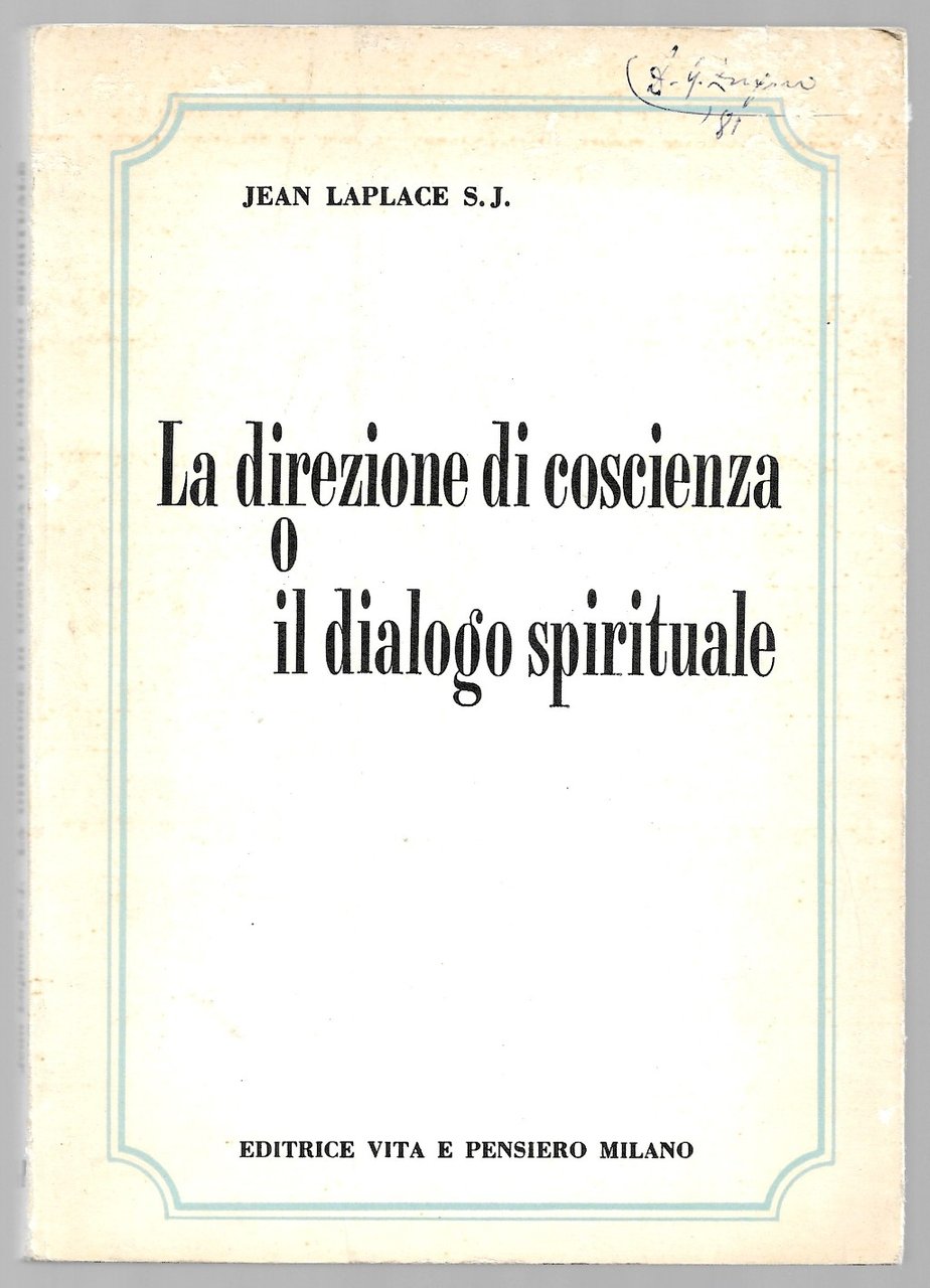 La direzione di coscienza o il dialogo spirituale