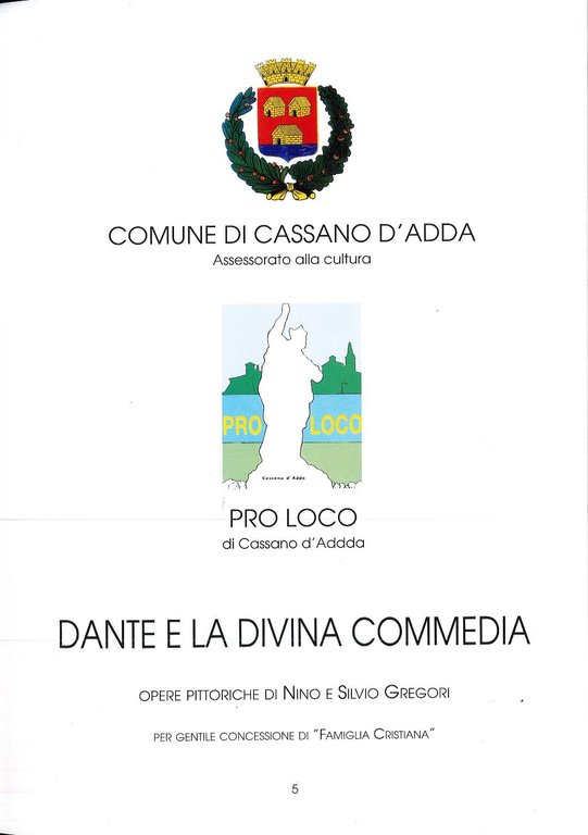 La Divina Commedia: opere pittoriche di Nino e Silvio Gregori