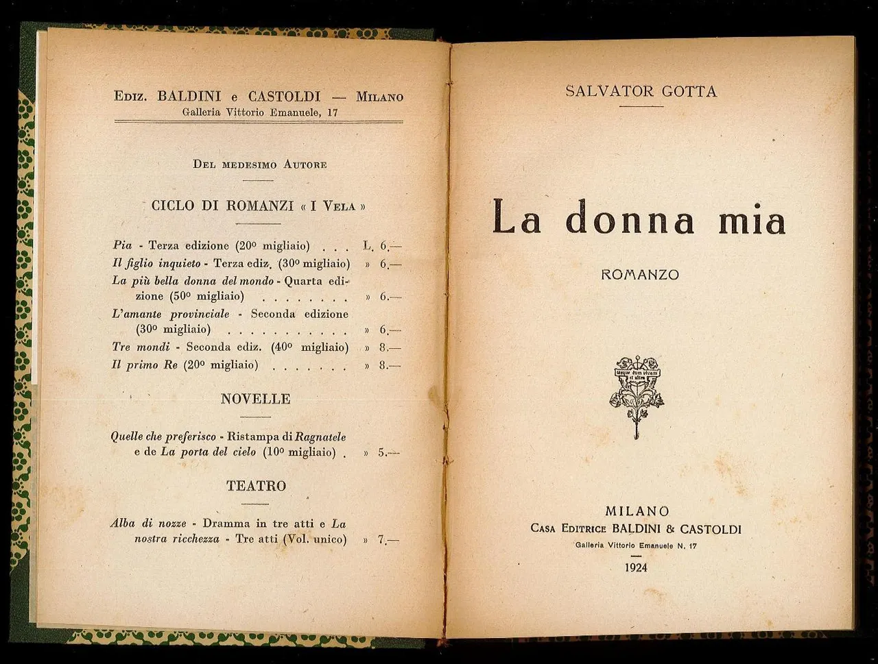 La donna mia | Immagine principale