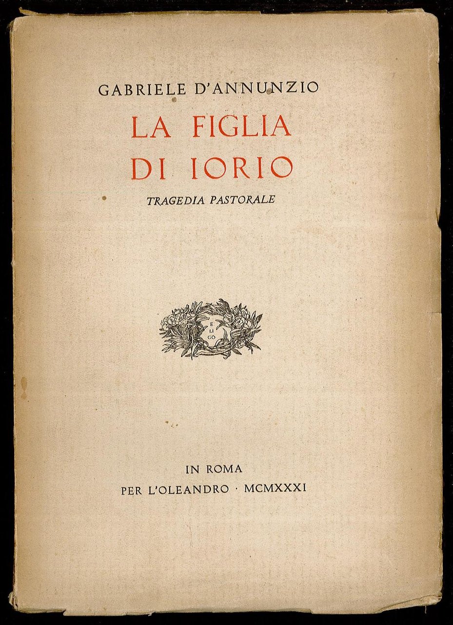 La figlia di Iorio – Tragedia pastorale
