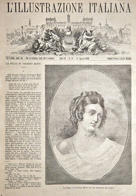 La figlia di Vincenzo Monti