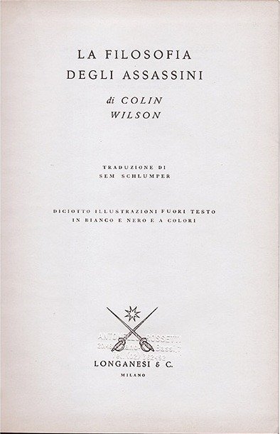 La Filosofia degli Assassini