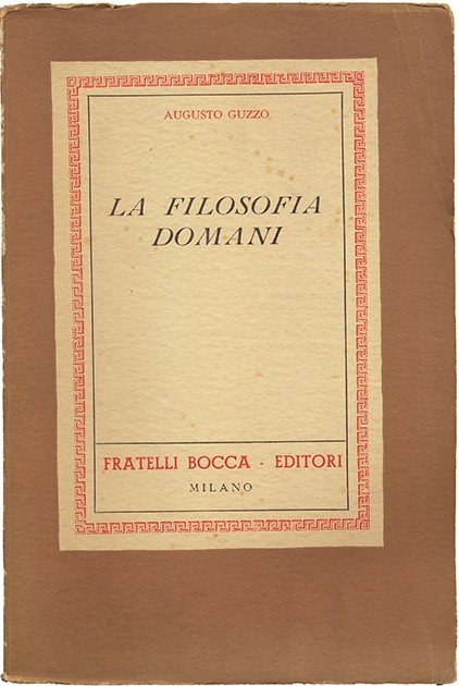 La Filosofia Domani