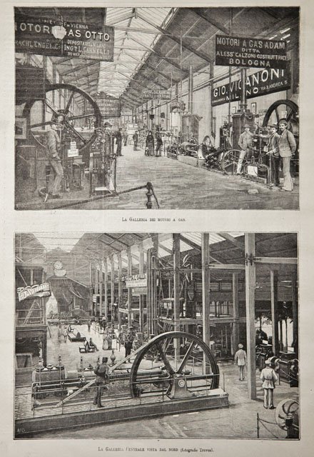 La Galleria dei motori a gas / La Galleria Centrale …